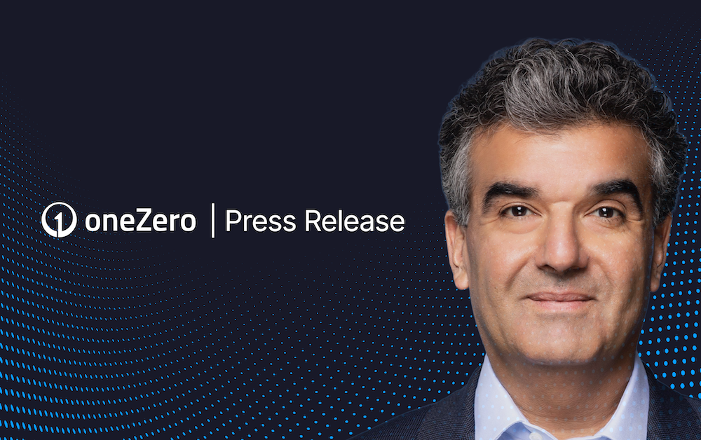 oneZero appoints Asiff Hirji, Former Coinbase & Ameritrade President, to Board of Directors